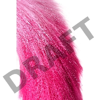 Анальная втулка с бело-розовым хвостом POPO Pleasure by TOYFA, M, силикон, черная, 45 см, Ø 2,5 см