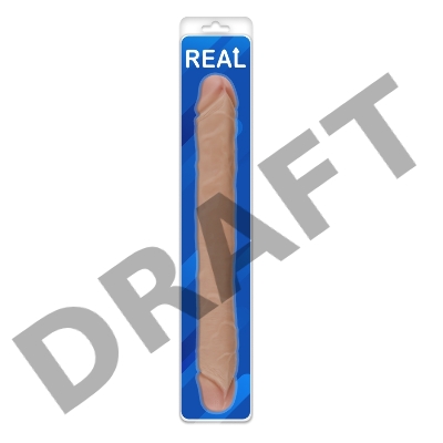 Двусторонний фаллоимитатор REAL