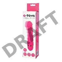 Вибратор A-Toys by TOYFA, силикон, розовый, 16 см