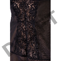 Эротическая комбинация Erolanta Margarita, черный (42-44)