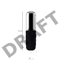 Вибромассажер Satisfyer Mini Sparkling Darling , силикон, черный, 11,4 см.