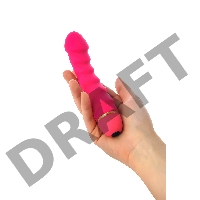 Вибратор A-Toys by TOYFA, силикон, розовый, 16 см