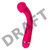 Стимулятор точки G TOYFA A-Toys, силикон, розовый, 20 см