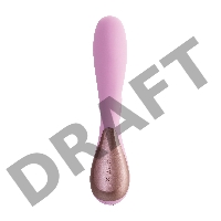 Нереалистичный вибратор Satisfyer Mono Flex, силикон, розовый, 20,4 см.