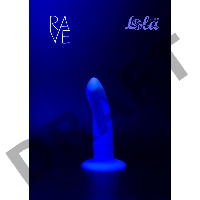 Светящийся в темноте дилдо Rave Neon Driver 5012-02lola
