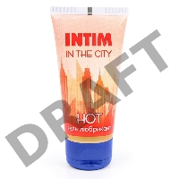 Гель-лубрикант INTIM HOT туб пластиковый 60 г