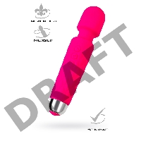 Вибромассажер Flovetta Peony, силикон, розовый, 20,5 см