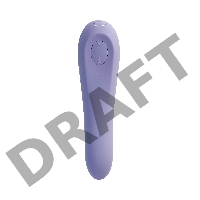 Вакуум-волновой бесконтактный стимулятор клитора Satisfyer Dual Pleasure, силикон, лиловый, 17,9 см.