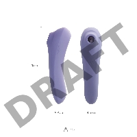 Вакуум-волновой бесконтактный стимулятор клитора Satisfyer Dual Pleasure, силикон, лиловый, 17,9 см.
