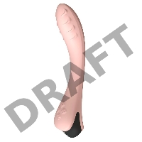 Вибратор точки G  Apus, цвет персиковый (INFINITE)