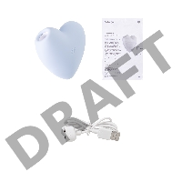 Вакуумный стимулятор Satisfyer Cutie Heart Голубой J2018-276-2 (жен. вибратор