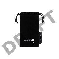 Анальная втулка Metal by TOYFA, металл, серебряная, с красным кристаллом, 8 см, Ø 3,4 см, 85 г