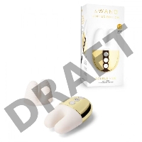 Белый вибратор с ушками Le Wand Double Vibe