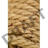 Джутовая веревка, бежевая, 5 м