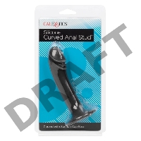 Анальный фаллоимитатор SILICONE CURVED ANAL STUD