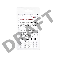 Анальная втулка TOYFA, акрил, белый, 8 см, Ø 2,8 см