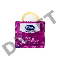 Презервативы Ritex LUST №3, рифленые с пупырышками, латекс, 19 см