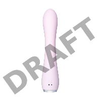 Вибратор PPP SHIO-PRO, силикон, розовый, 21 см