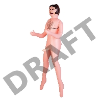 Кукла надувная Dolls-X by TOYFA Jacob, мужчина, телесный, 160 см