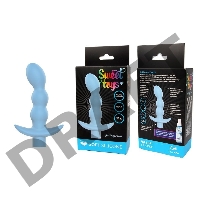 Голубой вибратор Sweet Toys - 11 см.