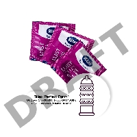 Презервативы Ritex LUST №3, рифленые с пупырышками, латекс, 19 см