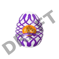 Нереалистичный мастурбатор TENGA Wonder Mesh, TPE, белый, 6,1 см