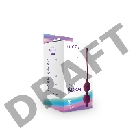 Вагинальные шарики Alcor, цвет cливовый (LYRA)