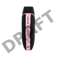 Вакуум-волновой бесконтактный стимулятор клитора Satisfyer Love Triangle, силикон, черный, 8,8 см.