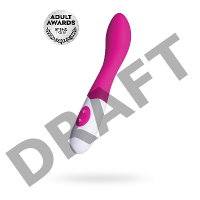Стимулятор точки G TOYFA A-Toys Kari, силикон, розовый, 19,2 см