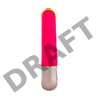 Вибратор Fun Factory AMORINO, силикон, розовый, 17 см