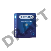 Презервативы классические TOREX  латекс, №3, 19 см