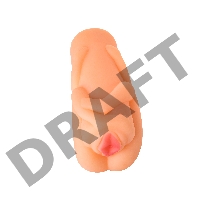 Мастурбатор реалистичный TOYFA Juicy Pussy Fresh Pearl, вагина, TPR, телесный, 13 см
