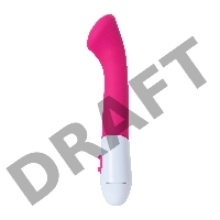 Стимулятор точки G TOYFA A-Toys Ida, силикон, розовый, 19 см