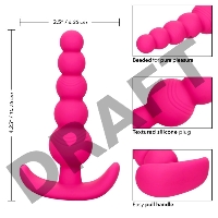 Анальная елочка для ношения CHEEKY X-5 BEADS