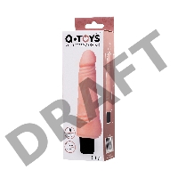 Реалистичный вибратор A-Toys by TOYFA Stim, TPE, телесный, 19,2 см