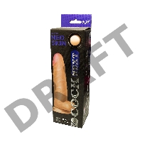 Фаллоимитатор COCK NEXT Lovetoy, TPR, телесный, 18,5 см