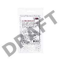 Анальная втулка TOYFA, акрил, белый, 9,5 см, Ø 3,4 см