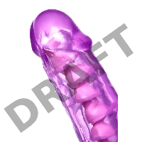 Реалистичный фаллоимитатор A-Toys by TOYFA Celiam, TPE, фиолетовый, 20,5 см