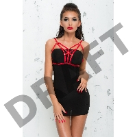 Портупея Me Seduce Амазонка, красная, L/XL