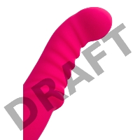 Нереалистичный вибратор A-Toys by TOYFA Capy, силикон, розовый, 17,4 см, Ø 3,4