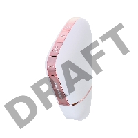 Вакуум-волновой бесконтактный стимулятор клитора Satisfyer Love Triangle, силикон, белый, 8,8 см.