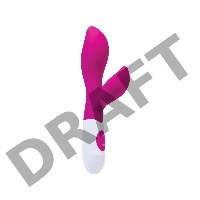 Вибратор с клиторальным стимулятором TOYFA A-Toys Lilu, силикон, розовый, 20 см
