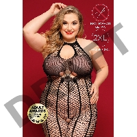 Костюм-сетка Candy Girl Josie, черный, 2XL
