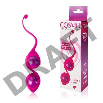 Вагинальные шарики с хвостиком Cosmo