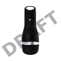 Мастурбатор нереалистичный Satisfyer  Men Classic, TPE, чёрный, 25,4 см.