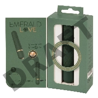 Зеленый мини-вибратор Luxurious Bullet Vibrator - 12,6 см.