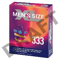 Стимулирующая насадка на пенис MEN SIZE 333