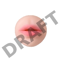 Мастурбатор реалистичный TOYFA Juicy Pussy Pretty Mouth, рот и вагина, SoftSkin, телесный,17 см