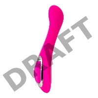 Вибратор Nalone Touch, силикон, розовый, 20 см