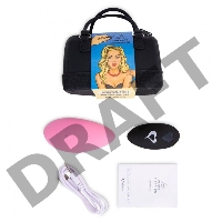 Розовый вибромассажер в трусики с пультом ДУ Panty Vibe Remote Controlled Vibrator